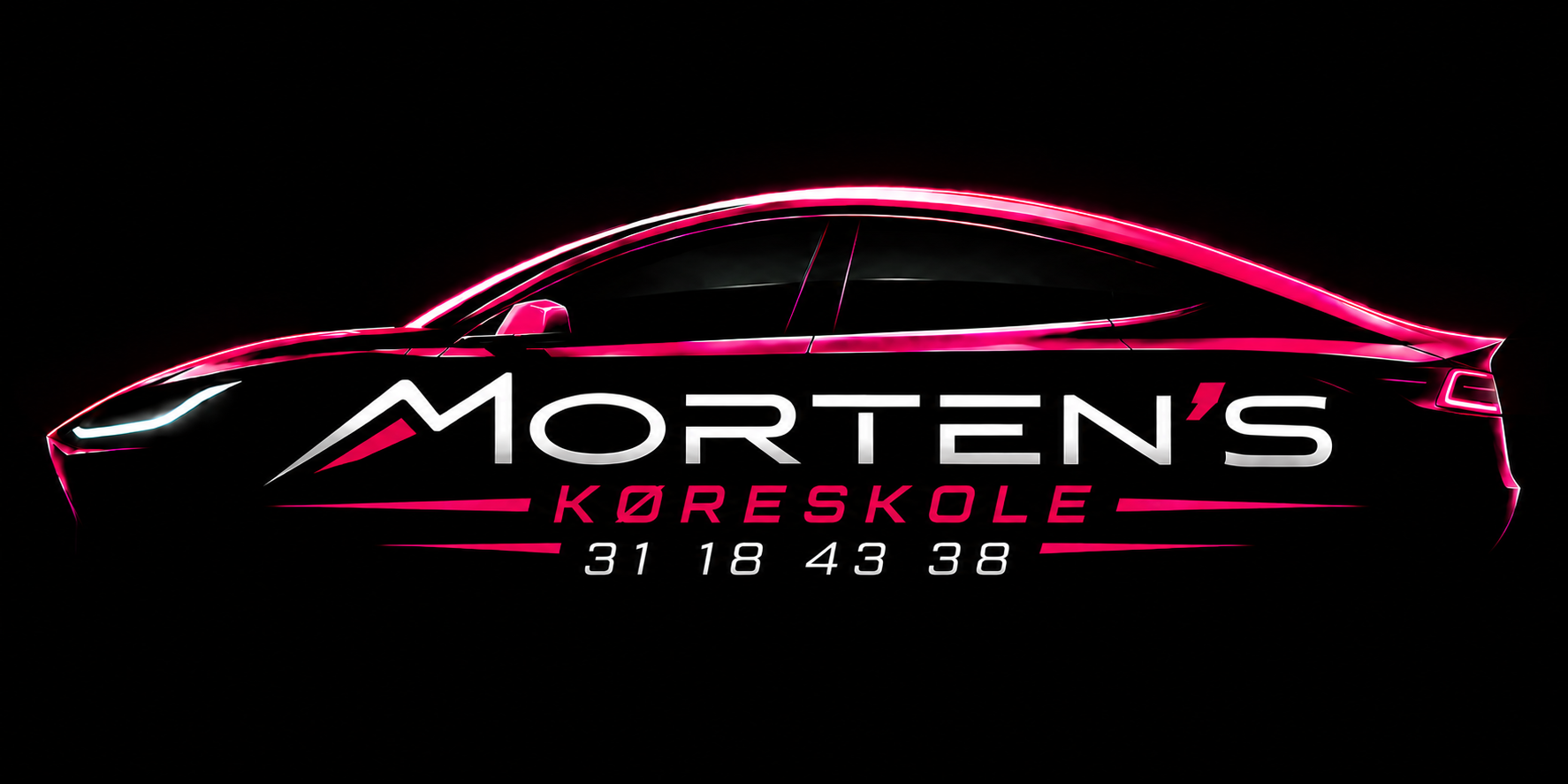 Mortens køreskole Viborg Logo